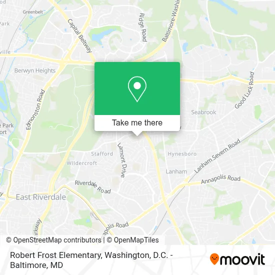 Robert Frost Elementary map