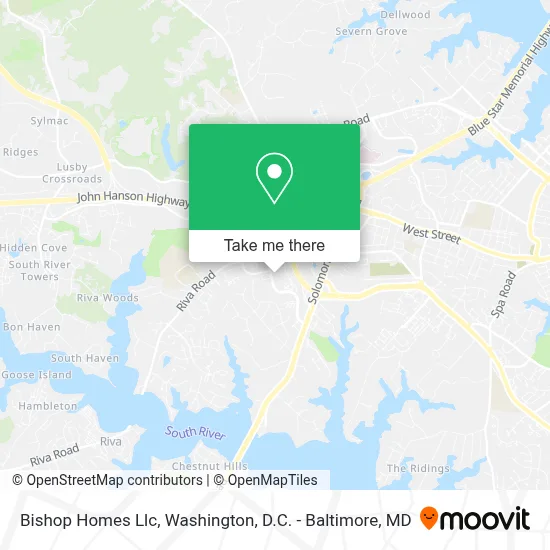 Bishop Homes Llc map