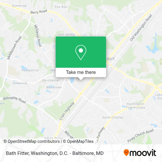 Bath Fitter map