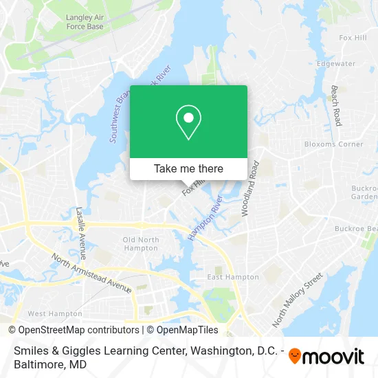 Smiles & Giggles Learning Center map