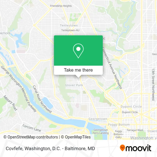 Covfefe map