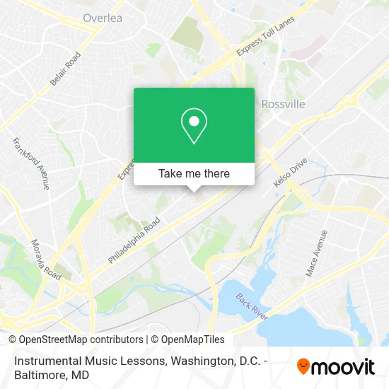 Instrumental Music Lessons map