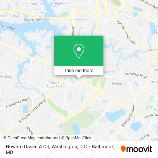 Howard Ossen A Od map