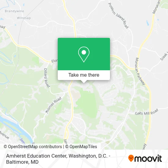 Amherst Education Center map