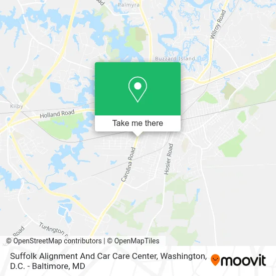 Suffolk Alignment And Car Care Center map