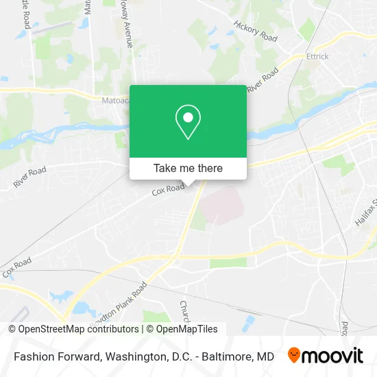 Fashion Forward map