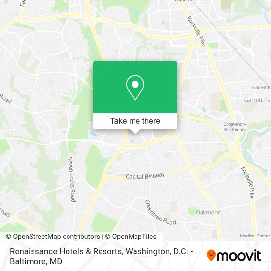 Renaissance Hotels & Resorts map