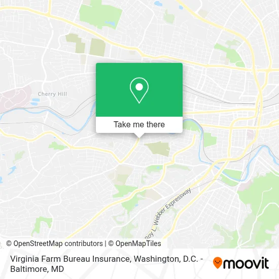 Virginia Farm Bureau Insurance map