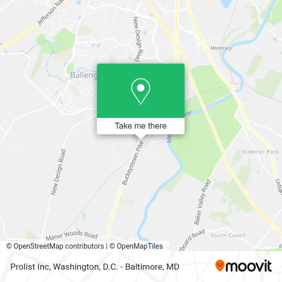 Prolist Inc map