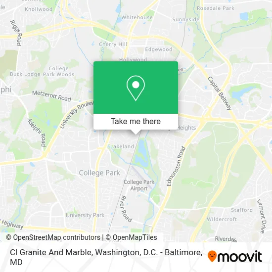 Cl Granite And Marble map