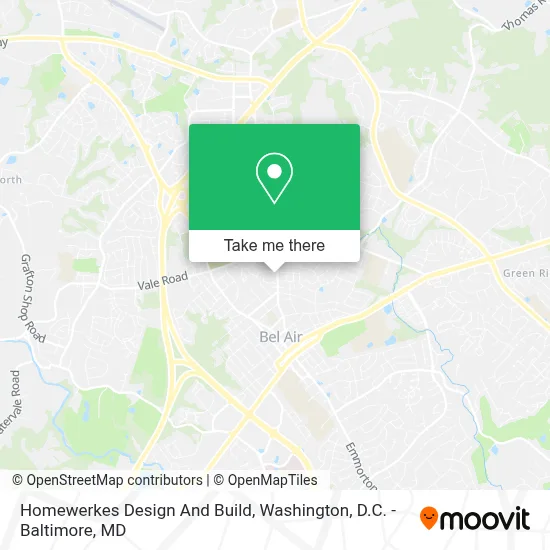 Homewerkes Design And Build map