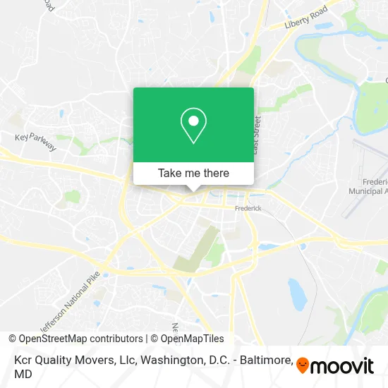 Kcr Quality Movers, Llc map