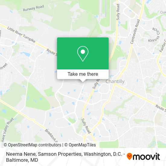 Neema Nene, Samson Properties map