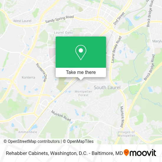 Rehabber Cabinets map