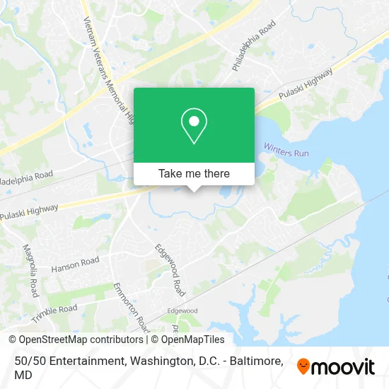 50/50 Entertainment map