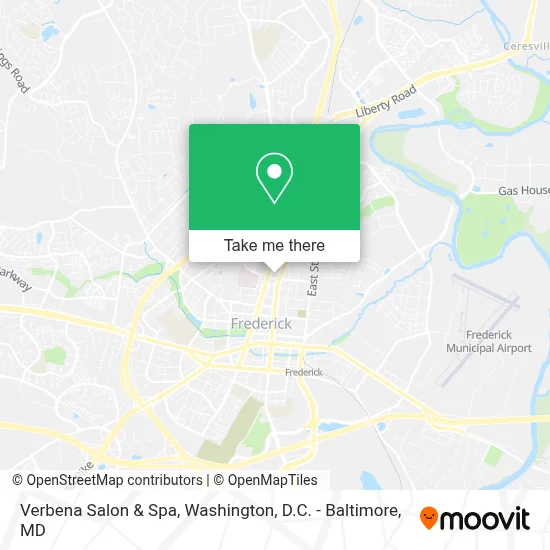 Verbena Salon & Spa map