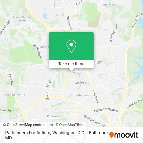 Pathfinders For Autism map