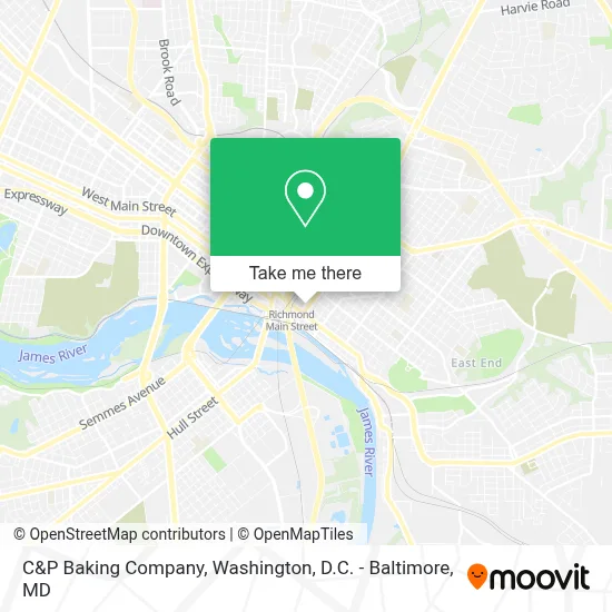 C&P Baking Company map