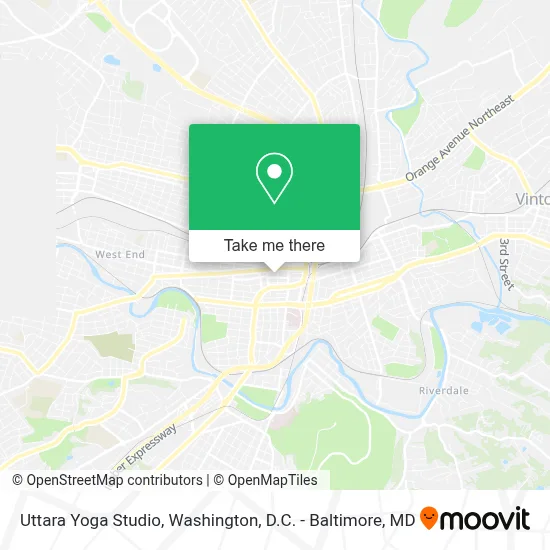 Uttara Yoga Studio map