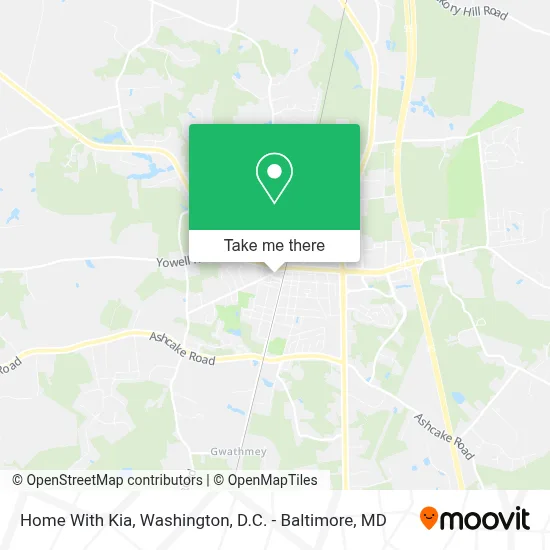 Home With Kia map