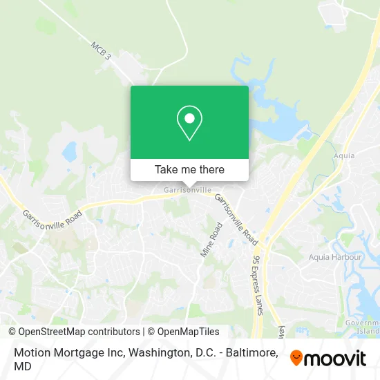 Motion Mortgage Inc map