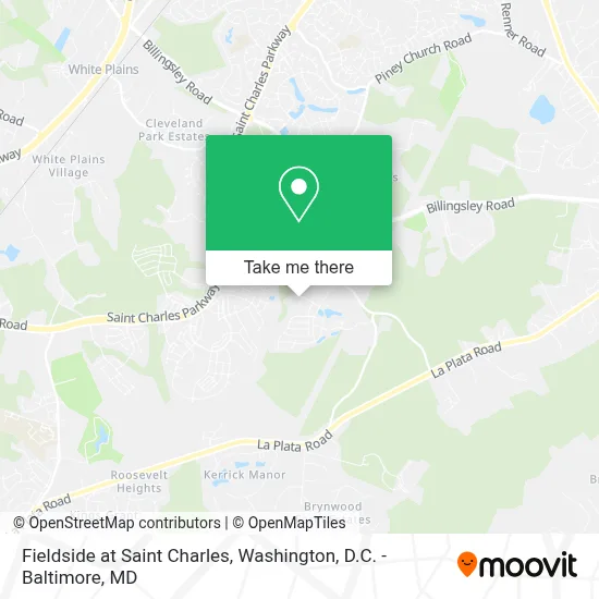 Fieldside at Saint Charles map