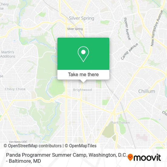 Panda Programmer Summer Camp map