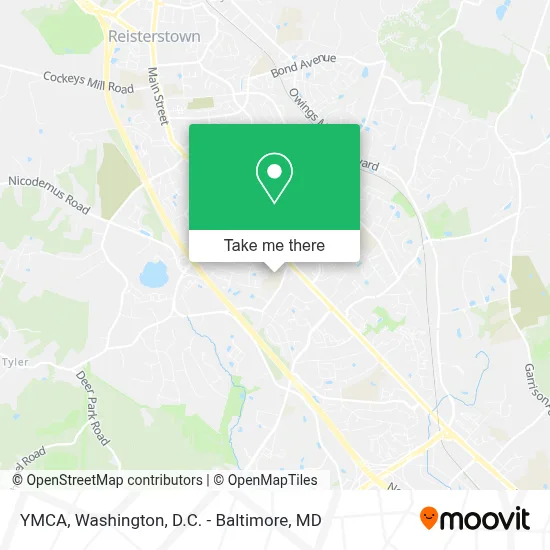 Ymca map