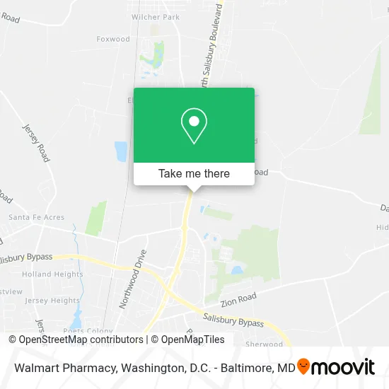 Walmart Pharmacy map