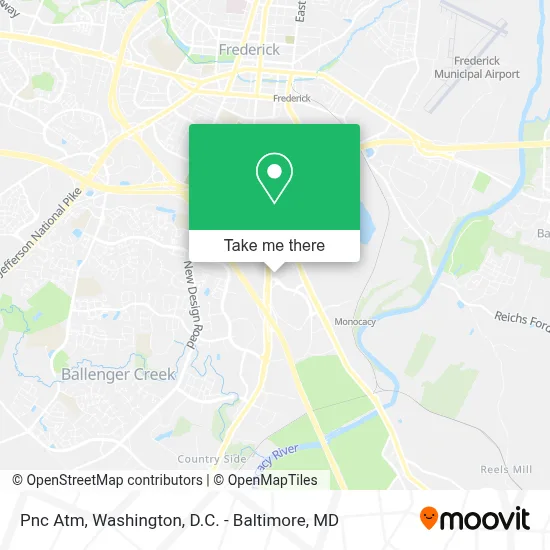 Pnc Atm map