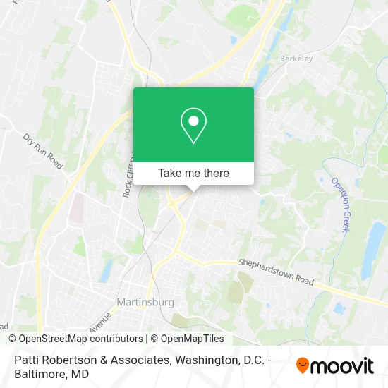 Patti Robertson & Associates map