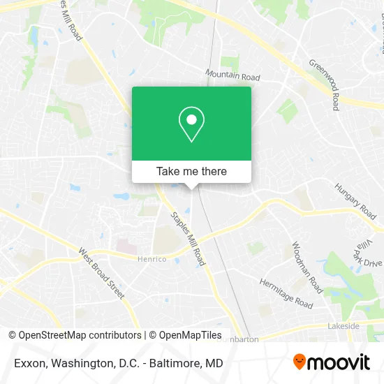 Exxon map