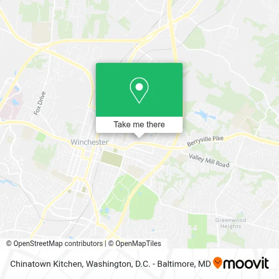 Chinatown Kitchen map