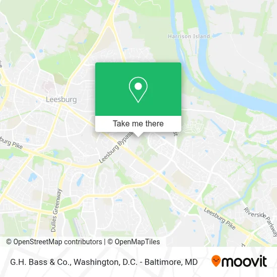 G.H. Bass & Co. map