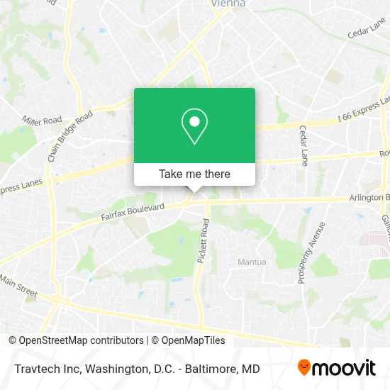 Travtech Inc map