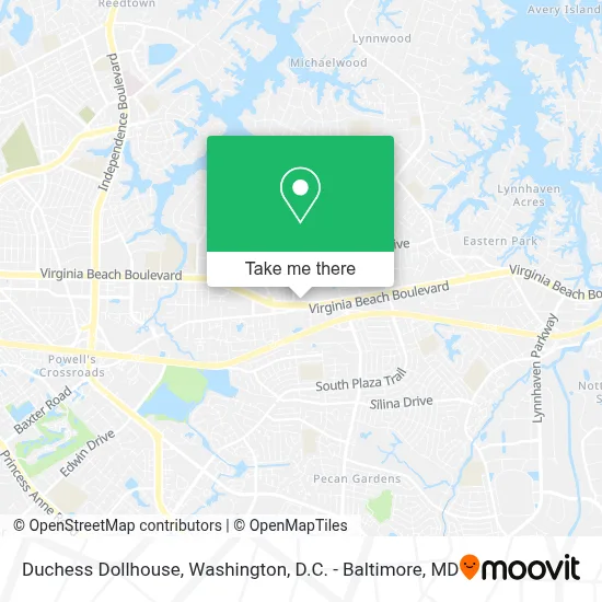 Duchess Dollhouse map