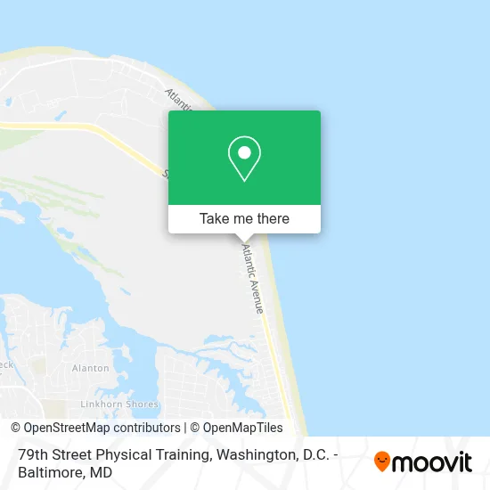 79th Street Physical Training map