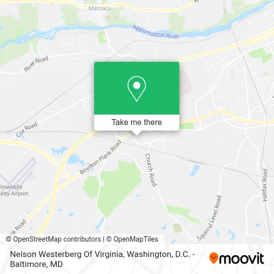 Nelson Westerberg Of Virginia map