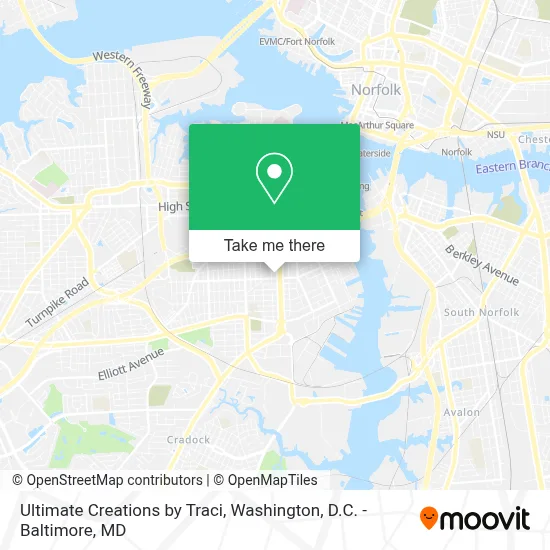 Ultimate Creations by Traci map