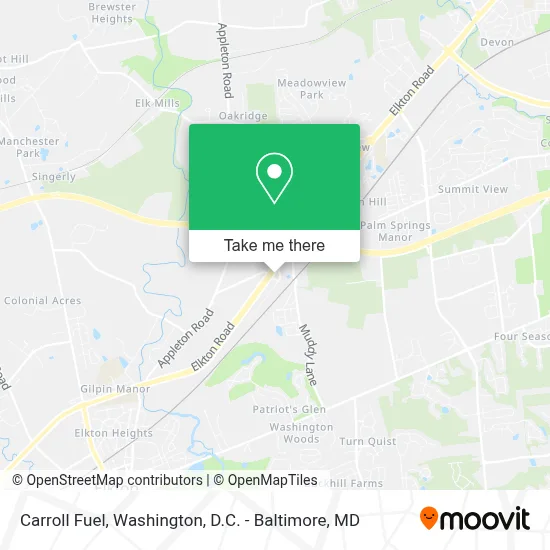 Carroll Fuel map
