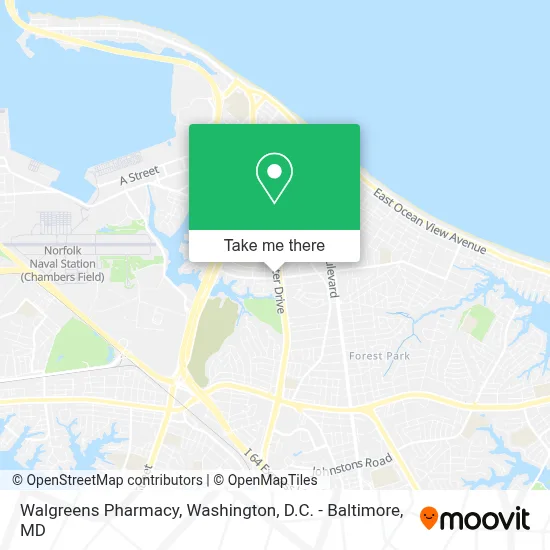 Walgreens Pharmacy map