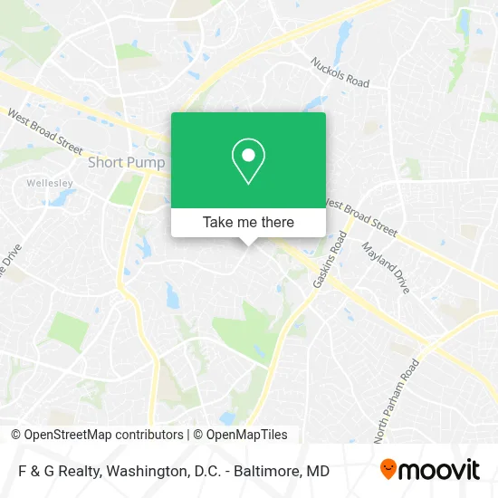 F & G Realty map