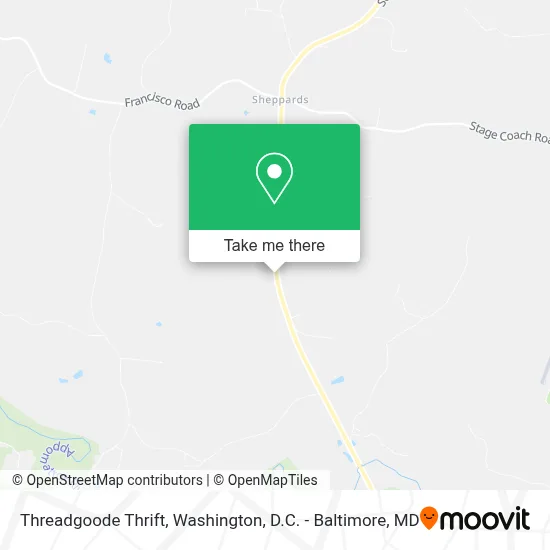 Threadgoode Thrift map