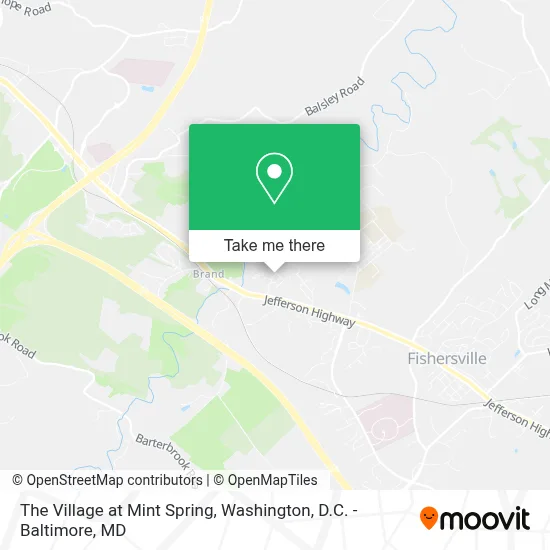 The Village at Mint Spring map
