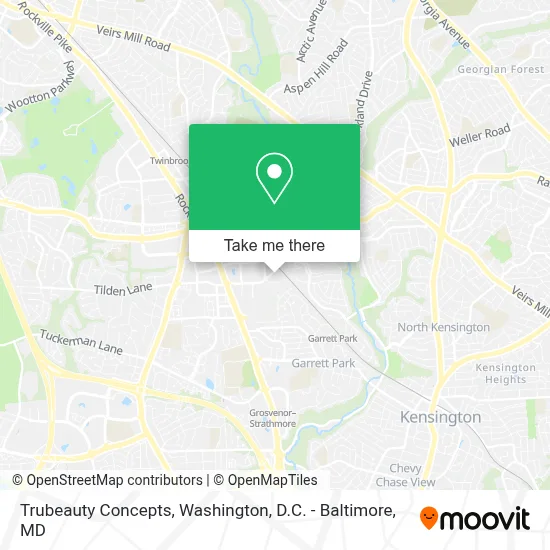 Trubeauty Concepts map