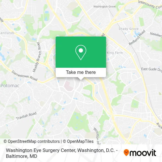 Washington Eye Surgery Center map