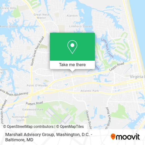 Marshall Advisory Group map