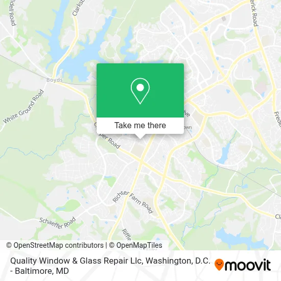 Quality Window & Glass Repair Llc map