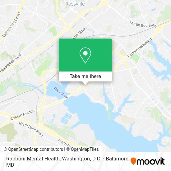 Rabboni Mental Health map