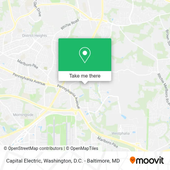 Capital Electric map